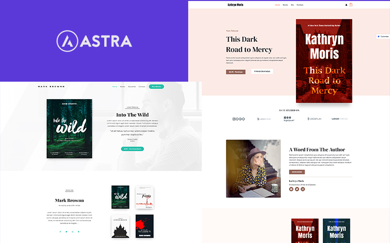 Astra Pro Author Template