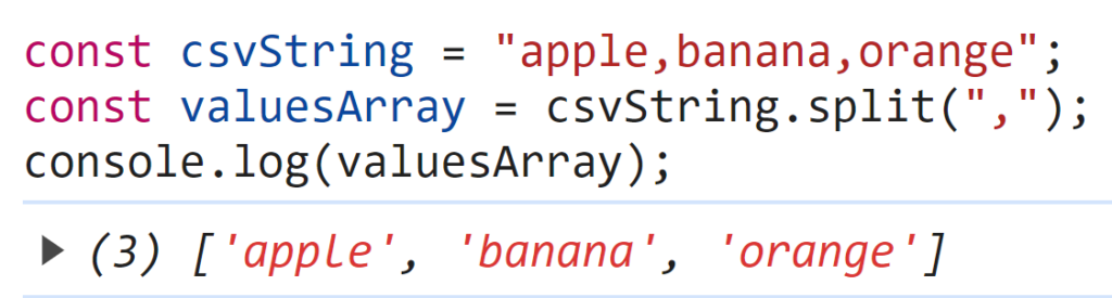 comma in assignment javascript