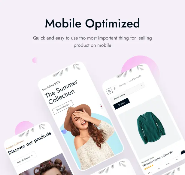 Shofy Multipurpose WooCommerce Theme Mobile Responsive