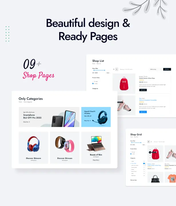 Shofy Multipurpose WooCommerce Theme Ready Pages