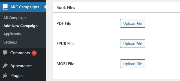 Campaign Editor Book Files